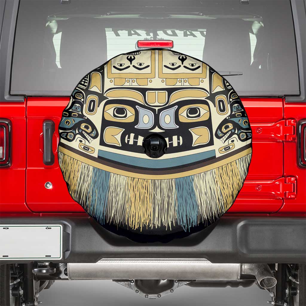 Canada Chilkat Pattern Spare Tire Cover Haida Spirit