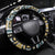 Canada Chilkat Pattern Steering Wheel Cover Haida Spirit
