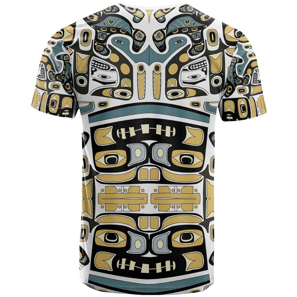 Canada Chilkat Pattern T Shirt Haida Spirit