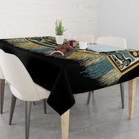 Canada Chilkat Pattern Tablecloth Haida Spirit
