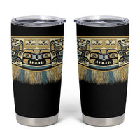 Canada Chilkat Pattern Tumbler Cup Haida Spirit
