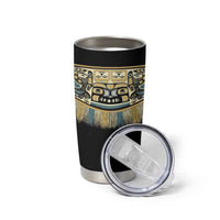 Canada Chilkat Pattern Tumbler Cup Haida Spirit