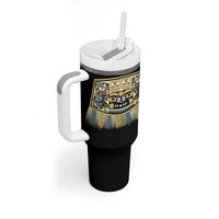 Canada Chilkat Pattern Tumbler With Handle Haida Spirit