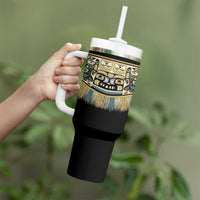Canada Chilkat Pattern Tumbler With Handle Haida Spirit