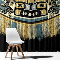 Canada Chilkat Pattern Window Curtain Haida Spirit