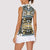 Canada Chilkat Pattern Women Sleeveless Polo Shirt Haida Spirit