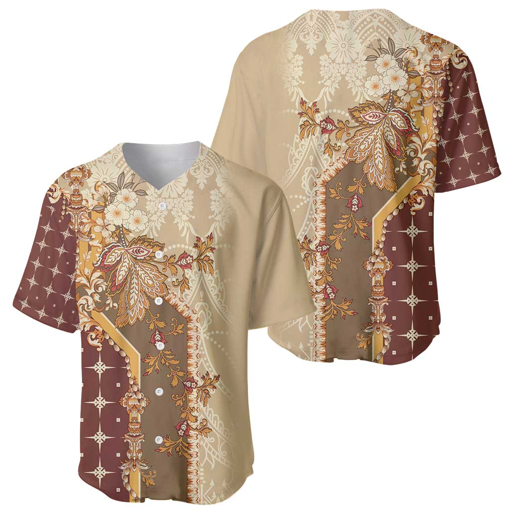Mughal Empire Motif Unique Baseball Jersey