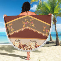 Mughal Empire Motif Unique Beach Blanket