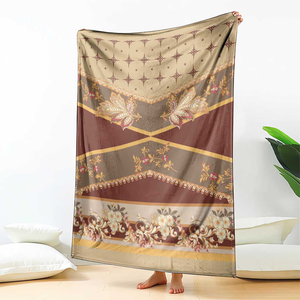 Mughal Empire Motif Unique Blanket