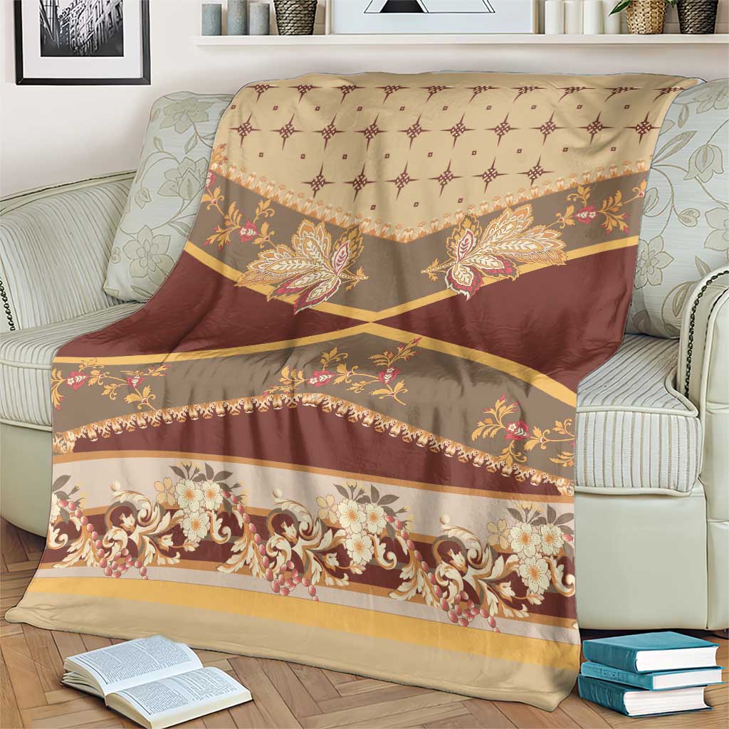Mughal Empire Motif Unique Blanket