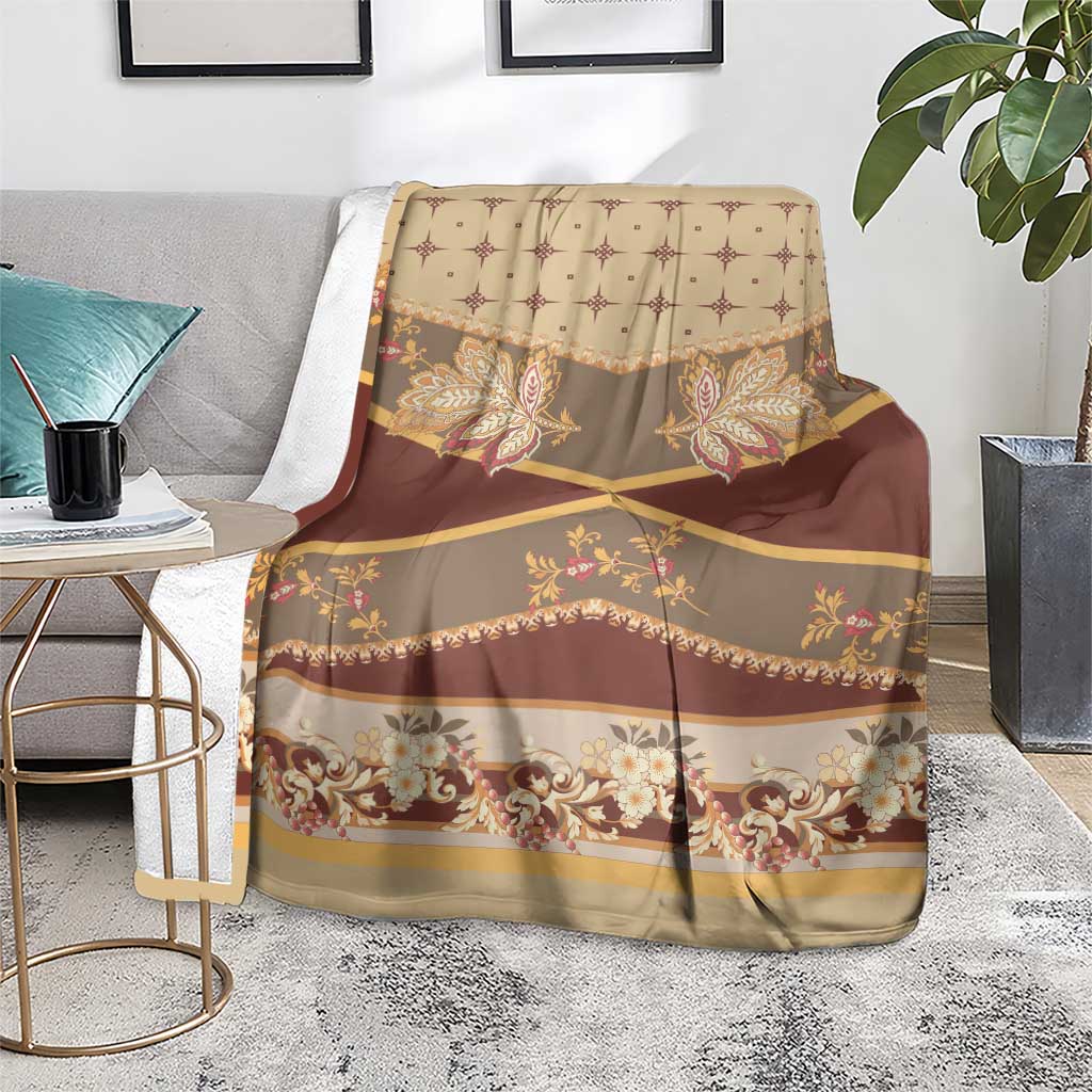 Mughal Empire Motif Unique Blanket