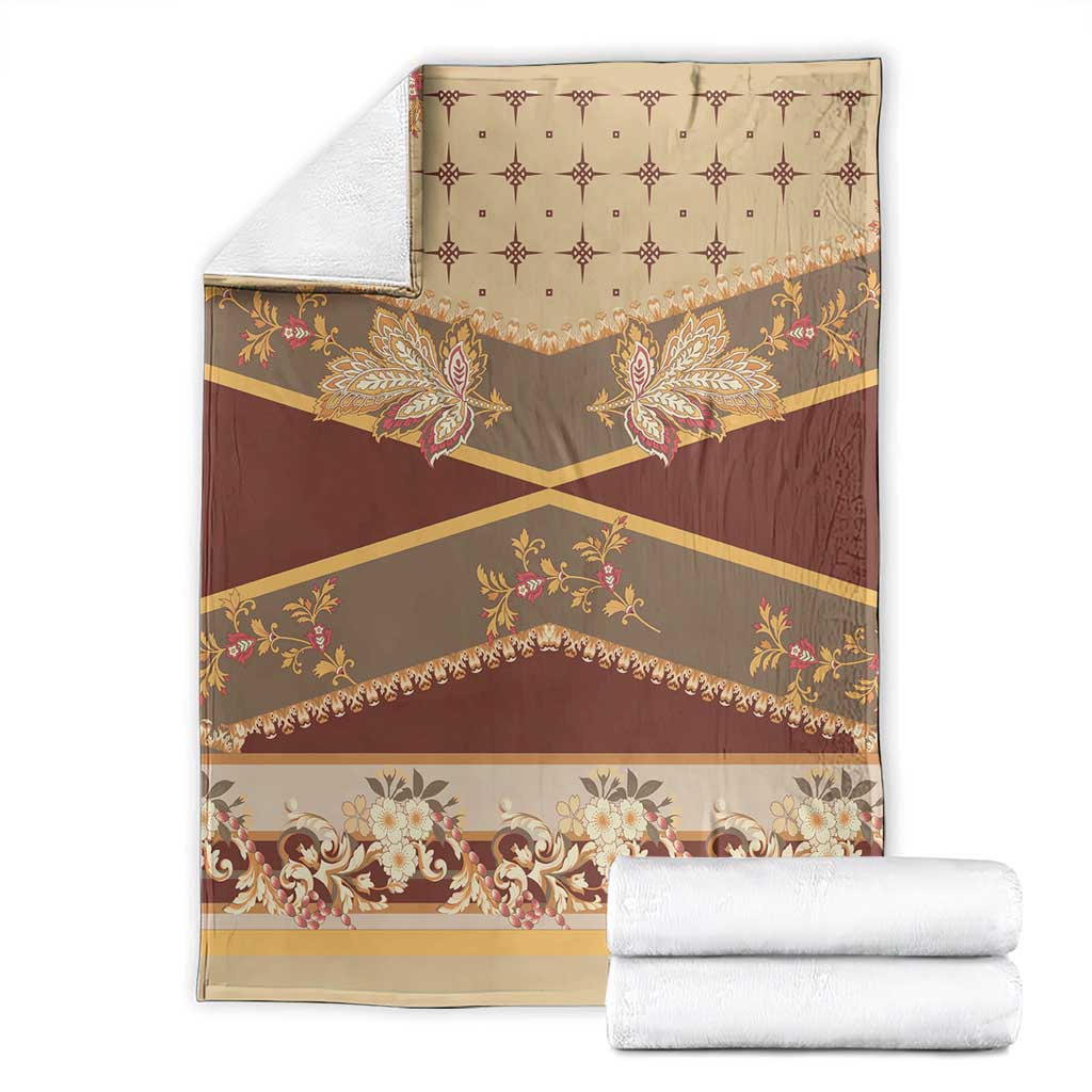 Mughal Empire Motif Unique Blanket