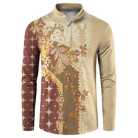 Mughal Empire Motif Unique Button Sweatshirt