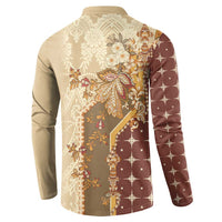 Mughal Empire Motif Unique Button Sweatshirt