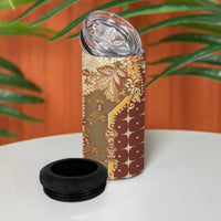 Mughal Empire Motif Unique 4 in 1 Can Cooler Tumbler