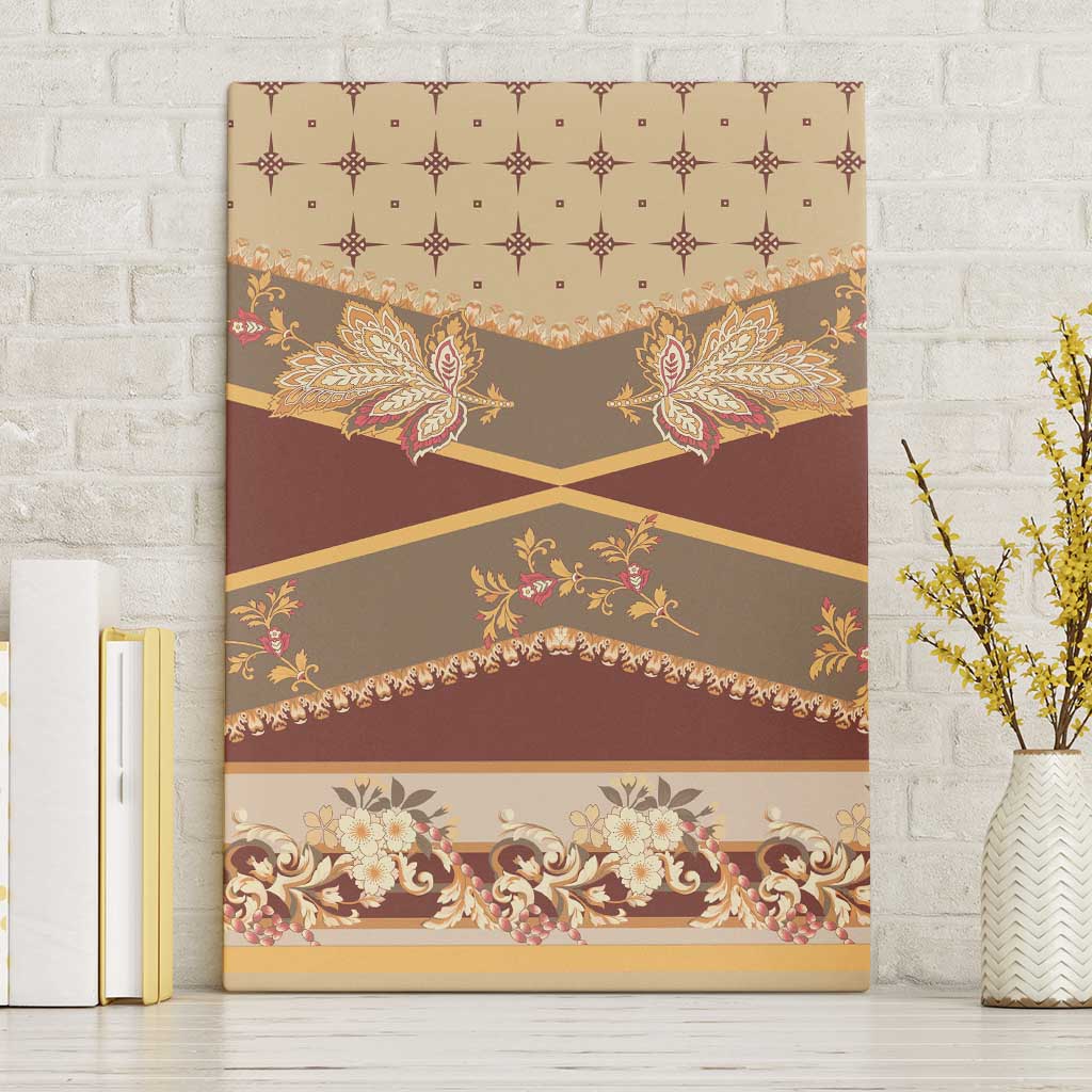 Mughal Empire Motif Unique Canvas Wall Art