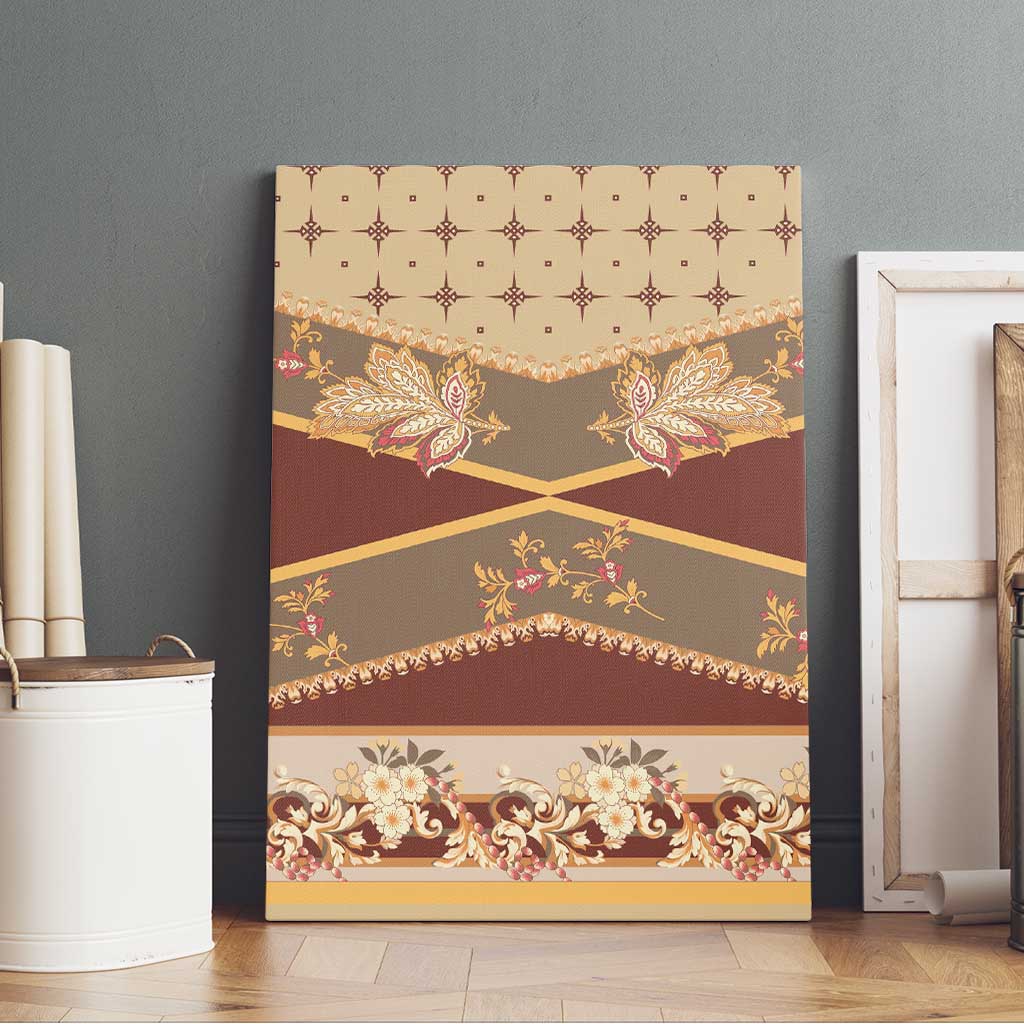 Mughal Empire Motif Unique Canvas Wall Art