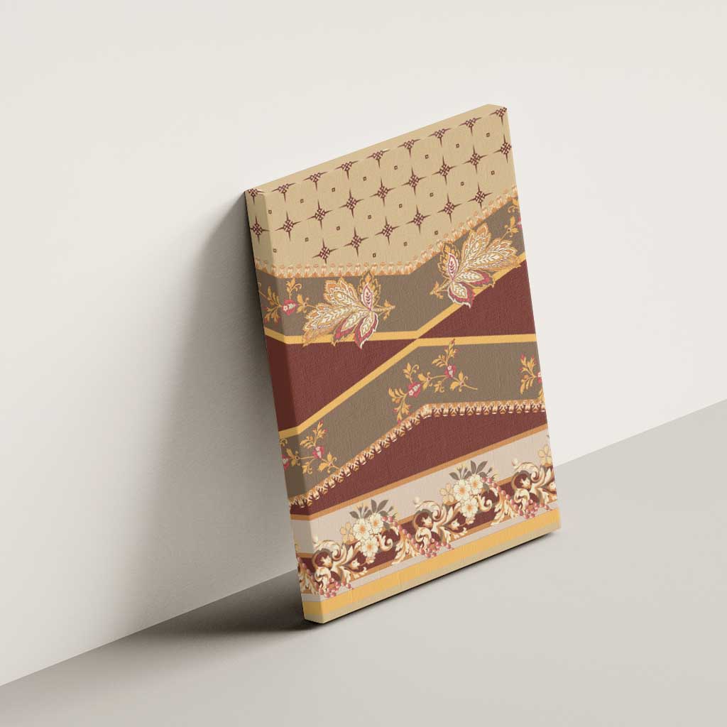 Mughal Empire Motif Unique Canvas Wall Art