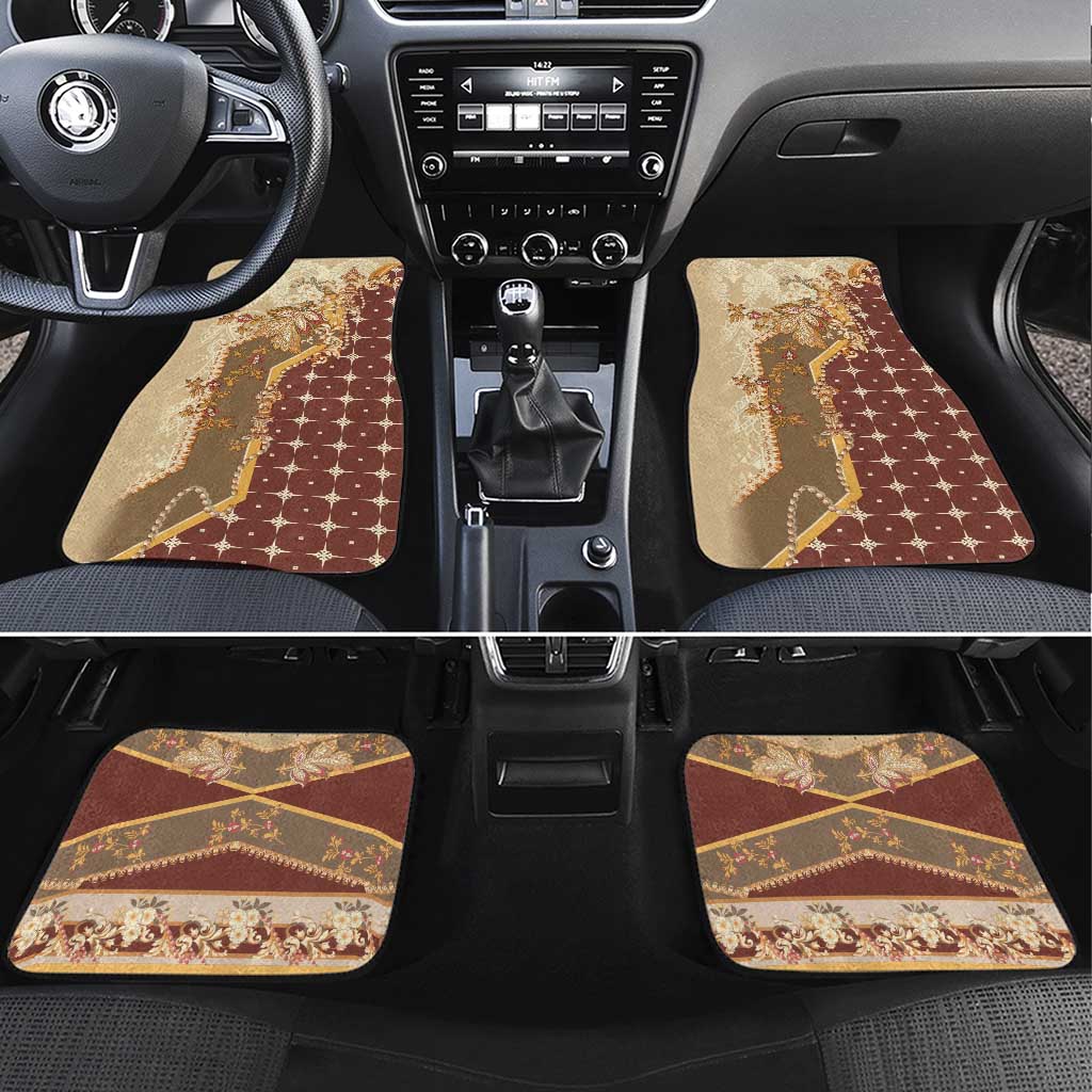 Mughal Empire Motif Unique Car Mats