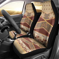Mughal Empire Motif Unique Car Seat Cover