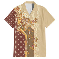 Mughal Empire Motif Unique Family Matching Puletasi and Hawaiian Shirt