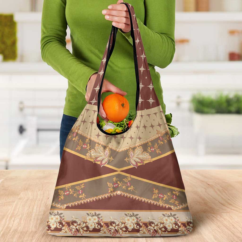 Mughal Empire Motif Unique Grocery Bag