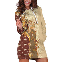 Mughal Empire Motif Unique Hoodie Dress