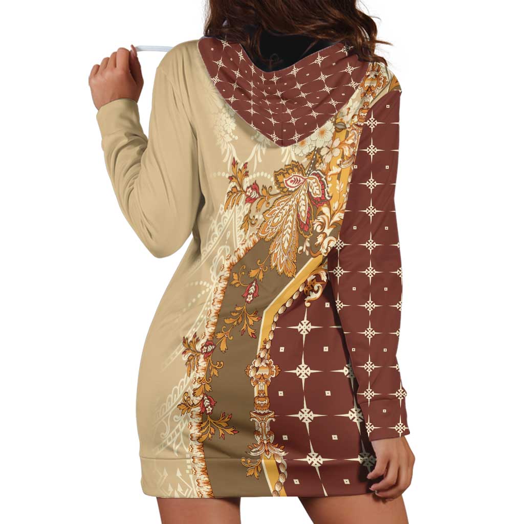 Mughal Empire Motif Unique Hoodie Dress