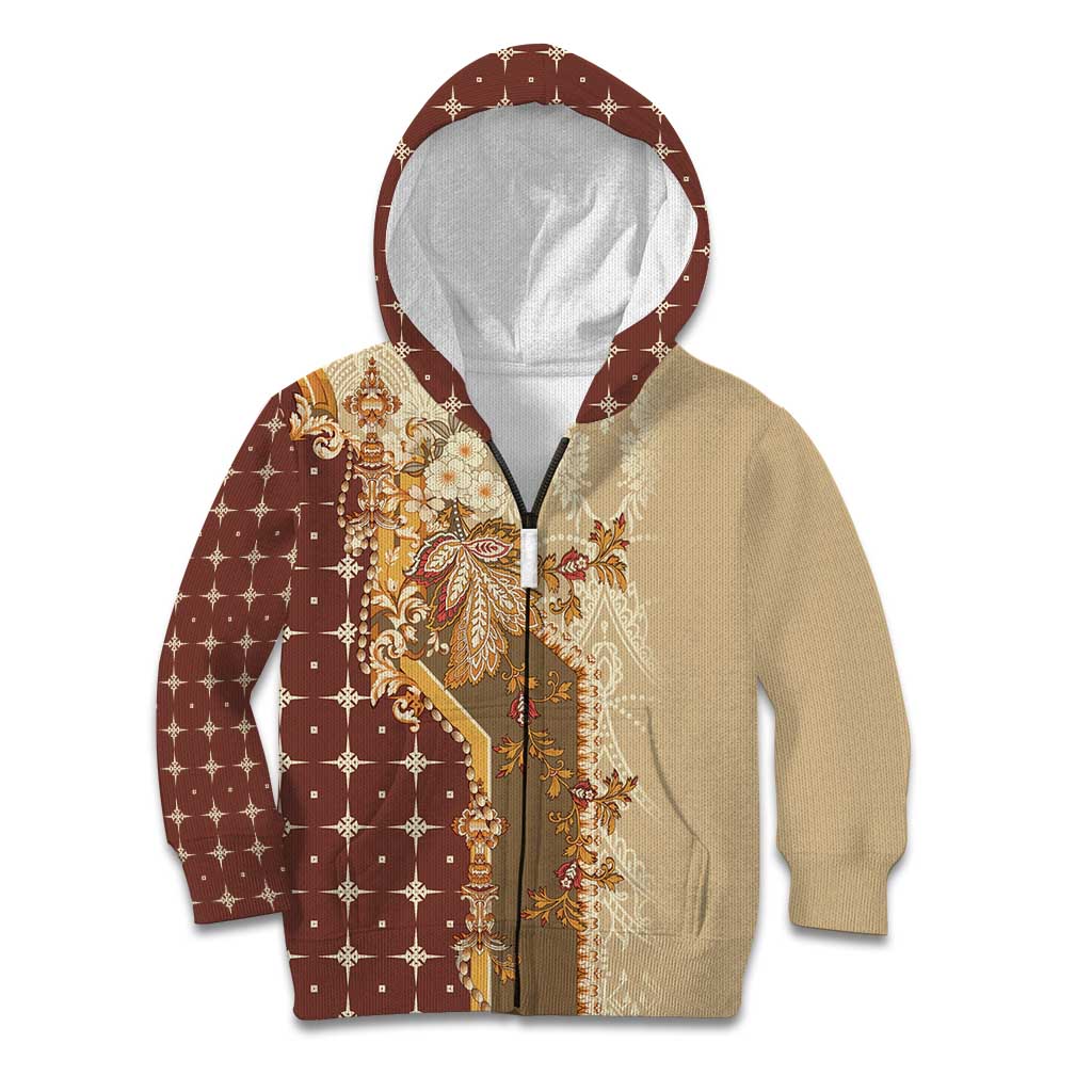 Mughal Empire Motif Unique Kid Hoodie