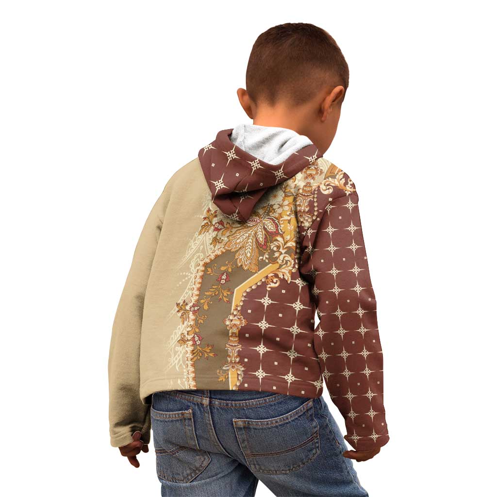Mughal Empire Motif Unique Kid Hoodie