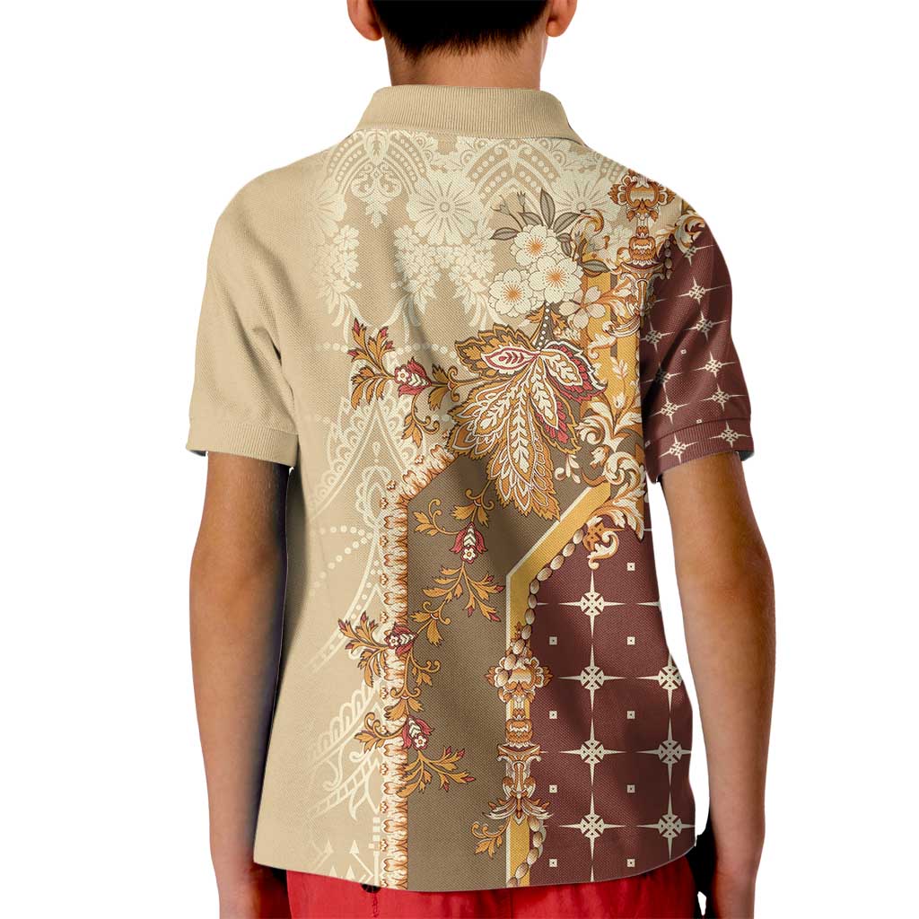 Mughal Empire Motif Unique Kid Polo Shirt
