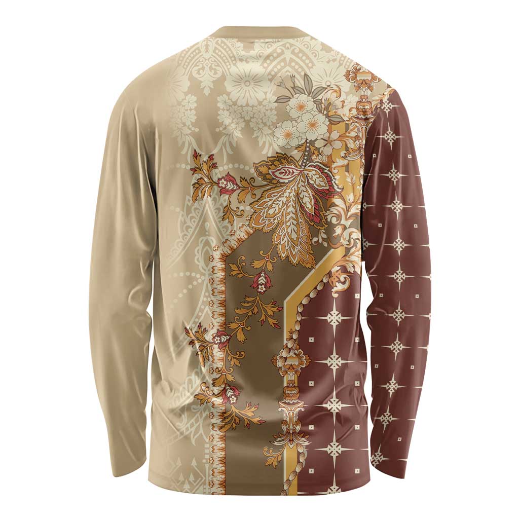 Mughal Empire Motif Unique Long Sleeve Shirt