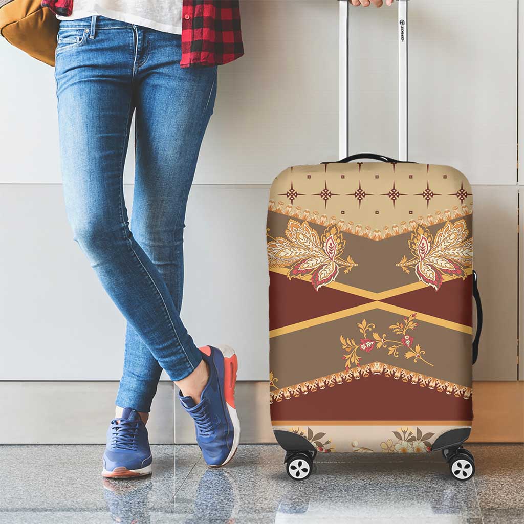 Mughal Empire Motif Unique Luggage Cover