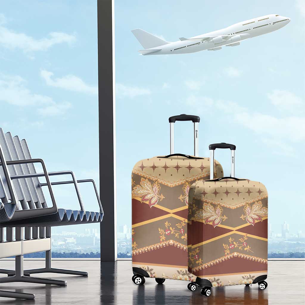 Mughal Empire Motif Unique Luggage Cover
