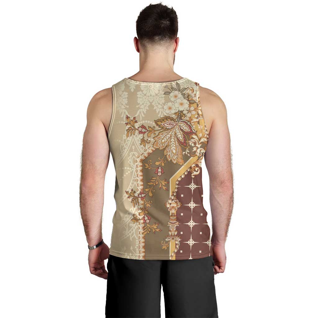Mughal Empire Motif Unique Men Tank Top