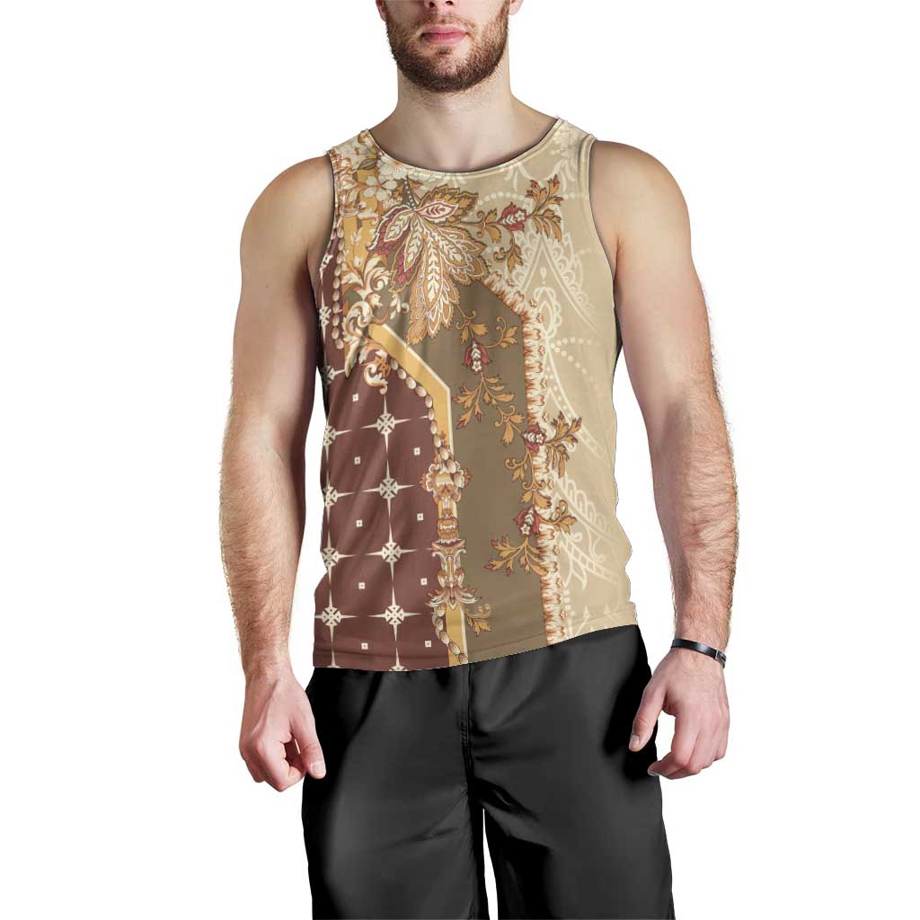 Mughal Empire Motif Unique Men Tank Top