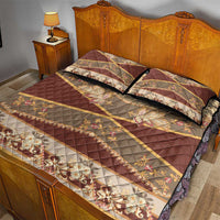 Mughal Empire Motif Unique Quilt Bed Set