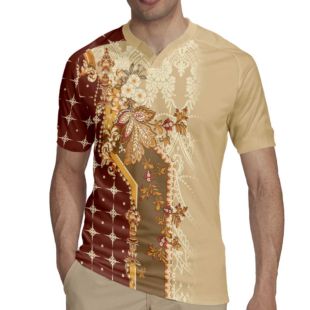 Mughal Empire Motif Unique Rugby Jersey
