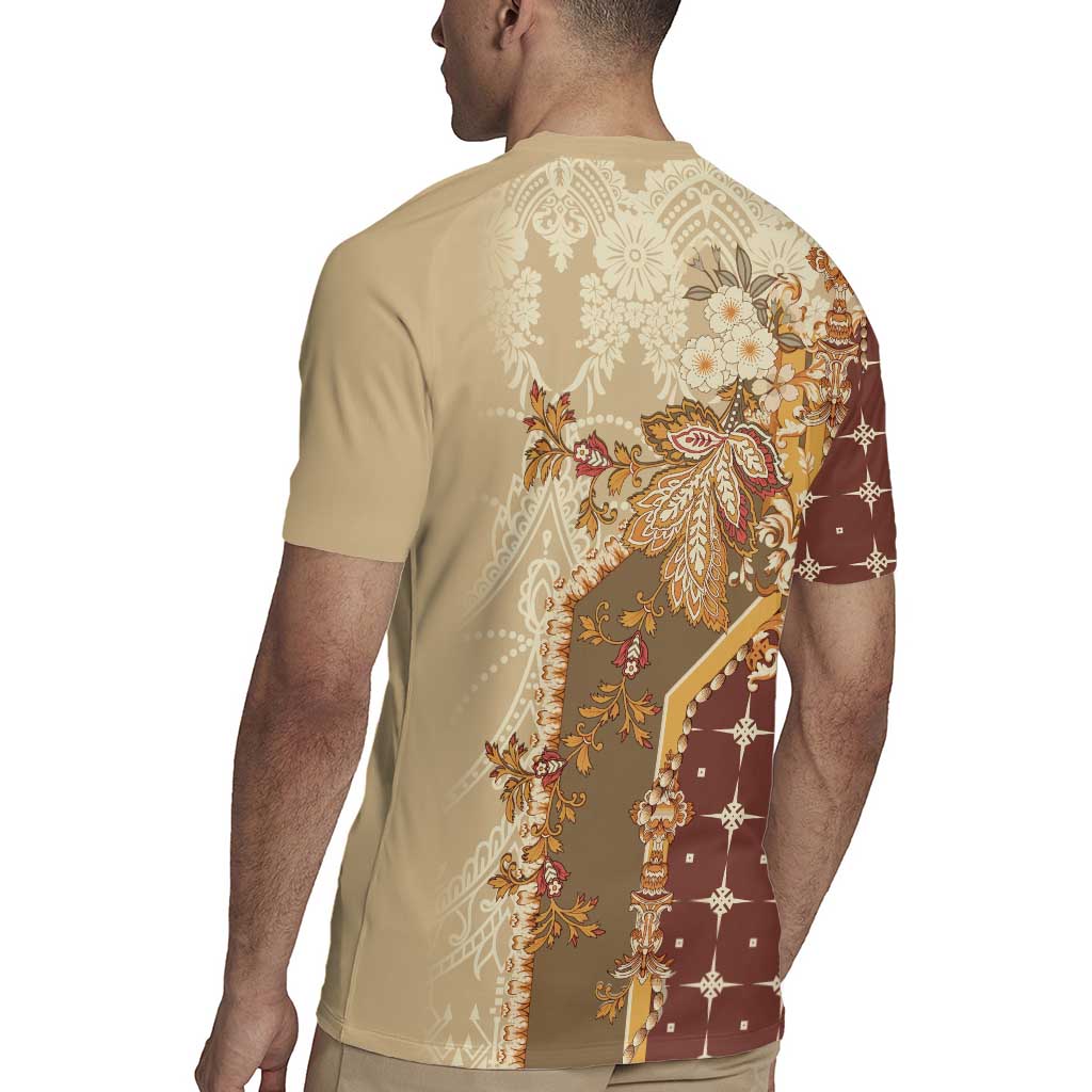 Mughal Empire Motif Unique Rugby Jersey