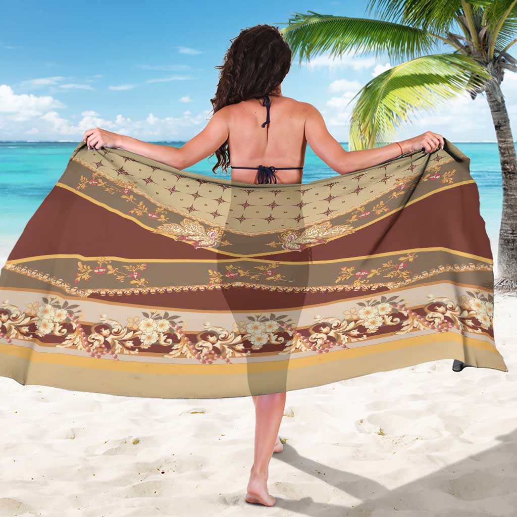 Mughal Empire Motif Unique Sarong