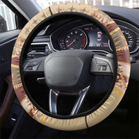 Mughal Empire Motif Unique Steering Wheel Cover