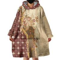 Mughal Empire Motif Unique Wearable Blanket Hoodie