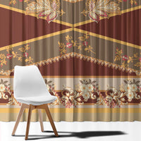 Mughal Empire Motif Unique Window Curtain