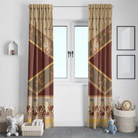 Mughal Empire Motif Unique Window Curtain