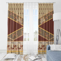 Mughal Empire Motif Unique Window Curtain