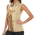 Mughal Empire Motif Unique Women Sleeveless Polo Shirt