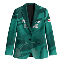 Custom Football 2026 Northern Ireland Blazer Green and White Army