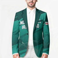 Custom Football 2026 Northern Ireland Blazer Green and White Army