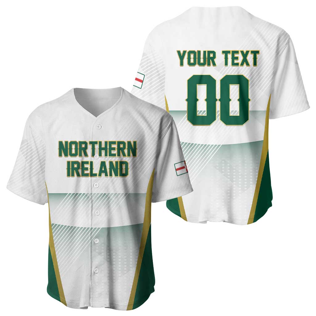 Custom Football 2026 Northern Ireland Baseball Jersey GAWA Norn Iron Go Champion