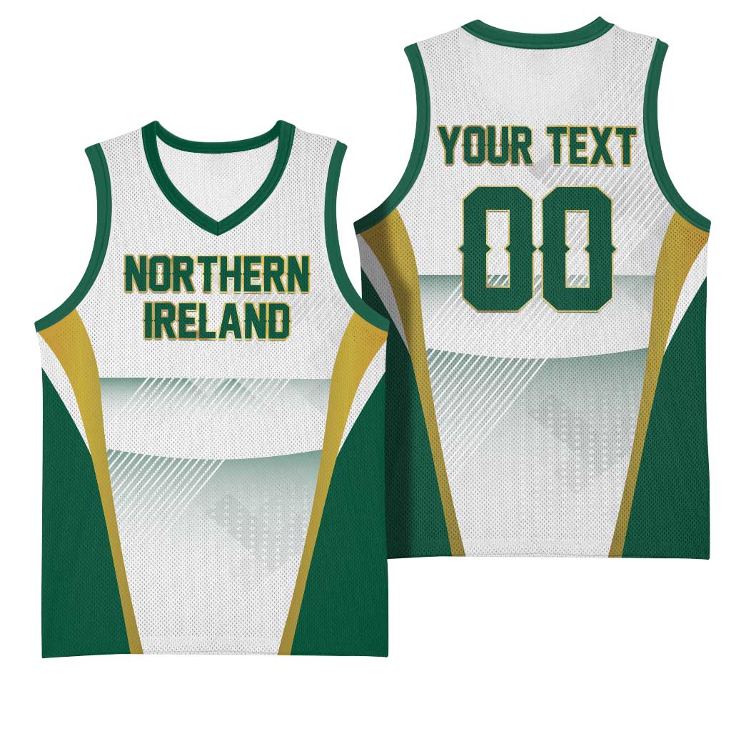 Custom Football 2026 Northern Ireland Basketball Jersey GAWA Norn Iron Go Champion